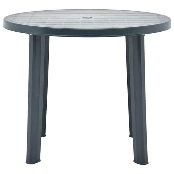 Maison Exclusive - Havebord Grøn 89 cm Plastik Grön