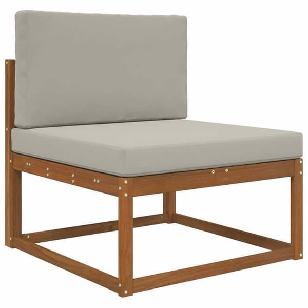 Utomhus kudde - EXKLUSIV HEM - 80 x 80 cm - Polyester - Grå - Dragkedja fodral Grå