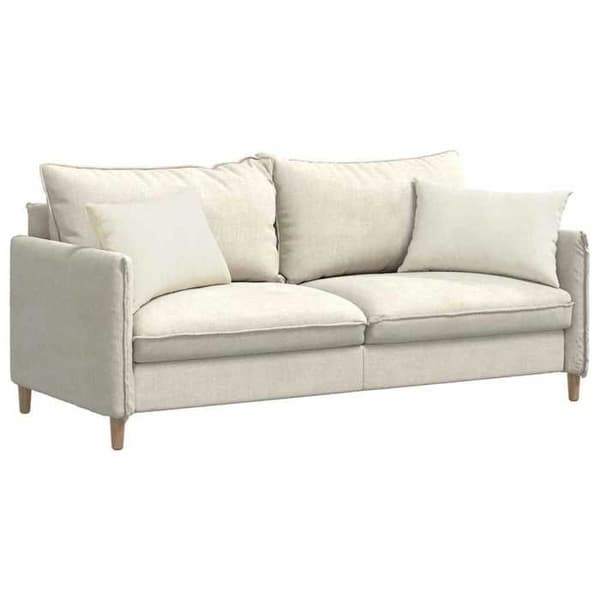 Soffkudde - EXKLUSIV HEM - 2-pack - Kordfløyel - Grädde - 60 x 40 cm Grädde