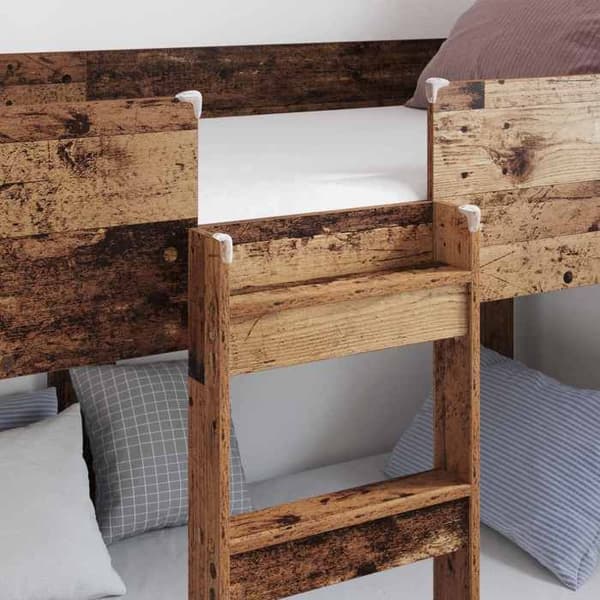 Maison Exclusive - Våningssäng för Barn i Antik Trä 90 x 190 cm