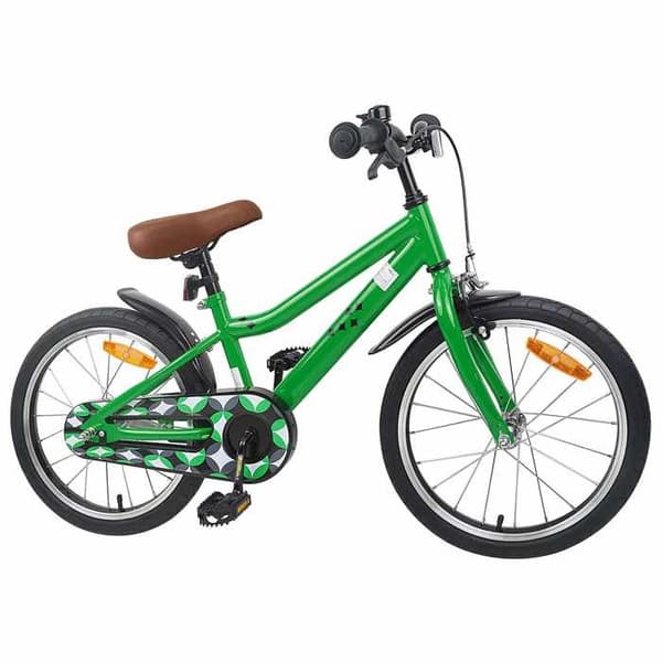 Maison Exclusive - Cykel för Barn 18 Tum för 5-7 År Gree Grön