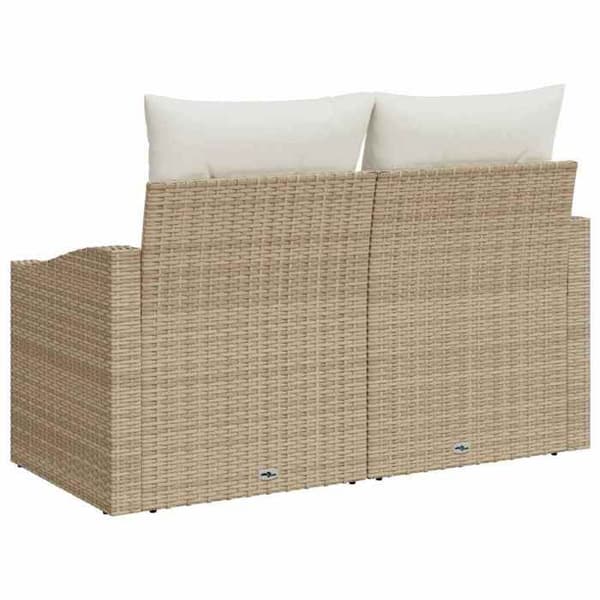 Maison Exclusive - Puutarhatuoli tyynyllä 123 x 62 x 69 cm polyrottinki