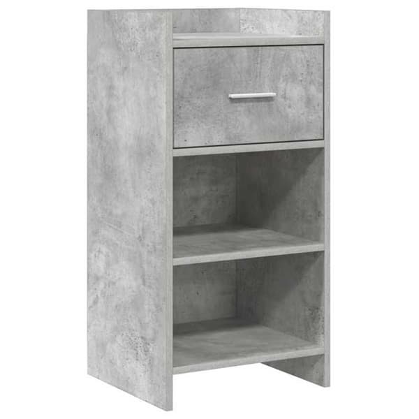 Maison Exclusive - Buffet Grå beton 40 x 36 x 80 cm Ingeniørtræ