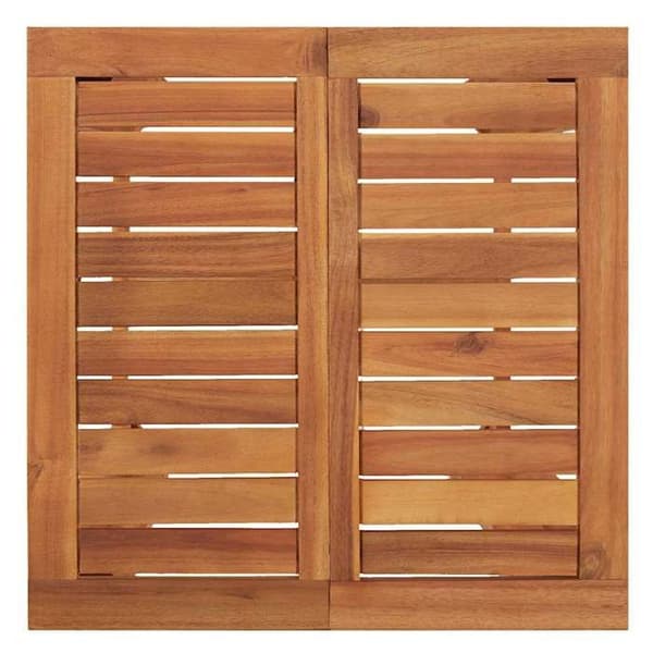 Maison Exclusive - Trädgårdsbarbord 60x60x105 cm i solid akaciaträ