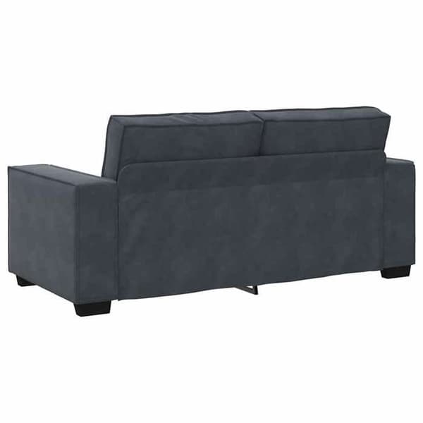 Maison Exclusive - Sofa 2 pladser mørkegrå 180 x 78 x 84 cm velour