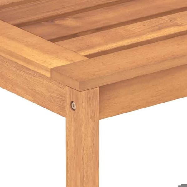 Maison Exclusive - Trädgårdsset 3 delar i massivt teakträ