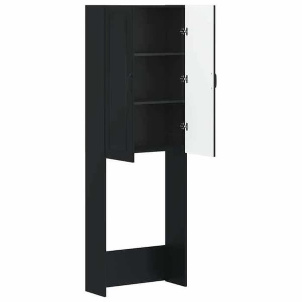 Maison Exclusive - Toilettskabe UTRECHT Sort 66 x 25,5 x 190 cm