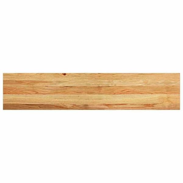 Trappe - EKSKLUSIV HUS - 8 dele - Massivt egetræ - 120x30x2 cm - Lys brun ljusbrun