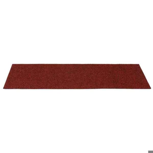 Maison Exclusive - Selvklæbende trappetæpper 15 stk. 60 x 25 cm Bordeaux Rektangulær