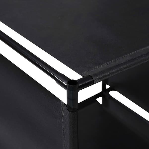 Maison Exclusive - Trappehylde til udstilling 130x45x170 cm Stof