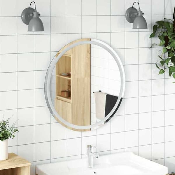 Maison Exclusive - Rund LED-badrumsspegel 70 cm