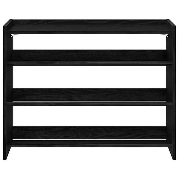 Maison Exclusive - Skohylde sort 80x25x62 cm ingeniørtræ