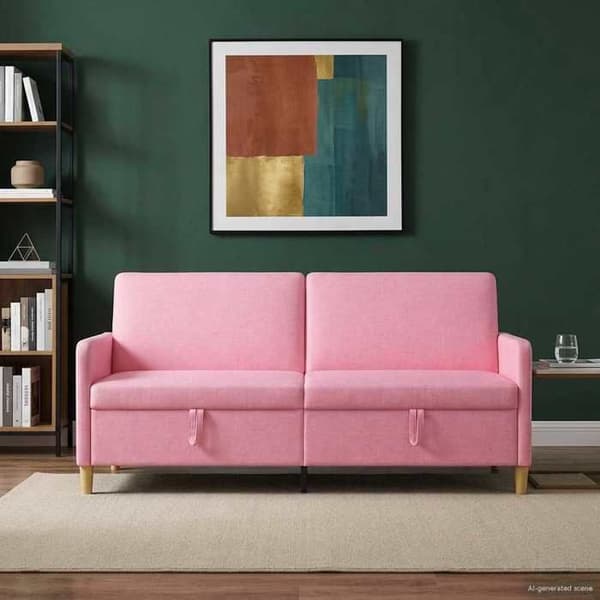 Maison Exclusive - Sofa med opbevaring Rosa 192 x 78 x 87 cm Polyester