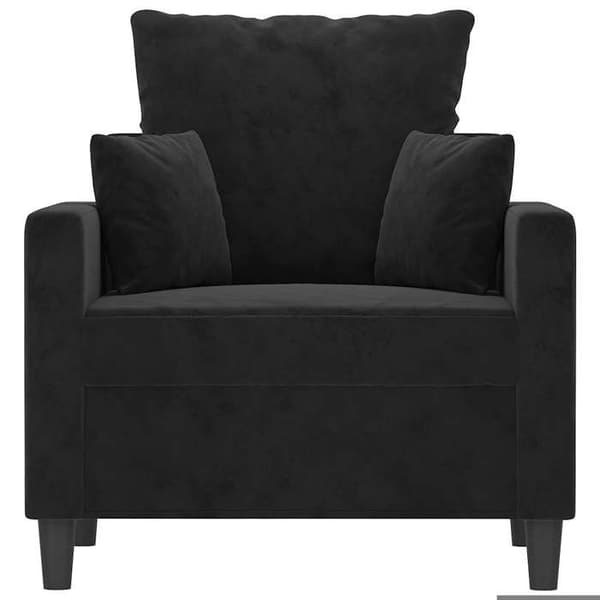 Maison Exclusive - Sort Stol 60 cm Velour
