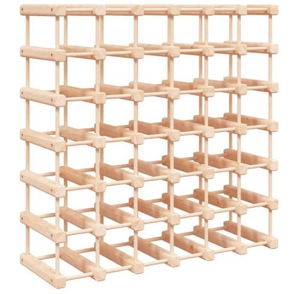 Maison Exclusive - Viinikaappi 42 pullolle 68,5x23x68,5 cm massiivipuuta