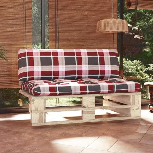 Maison Exclusive - Central soffa trädgårdspalett impregnerad furu