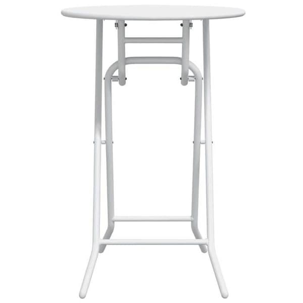 Havemøbel - EKSKLUSIV HUS - Minimalistisk - Hvid - Metal - Sammenklappelig Vit