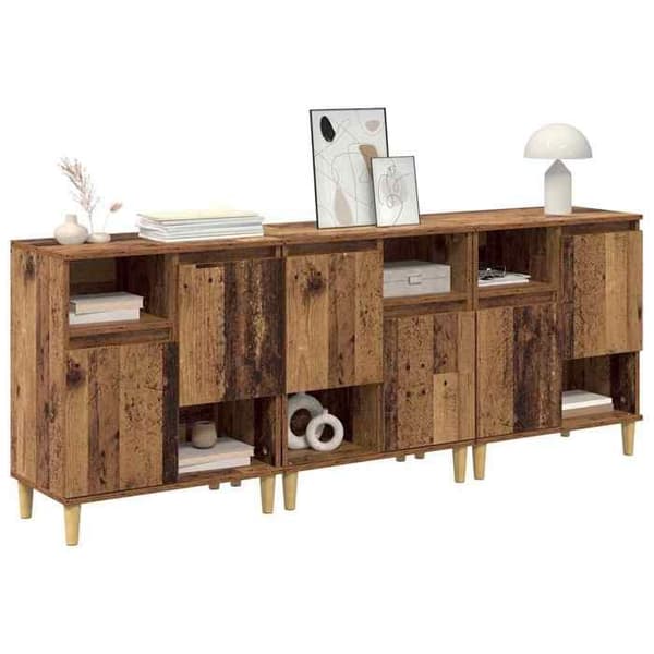 Buffé - EXKLUSIVT HEM - 60 x 35 x 70 cm - Ingenjörsträ - Nutida - Brun