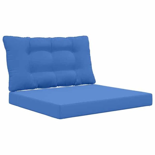 Utomhus soffkudde - EXKLUSIV HEM - 80 x 68,5 cm - Polyester - Avtagbart blixtlåsöverdrag - Skumfyllning kungsblå