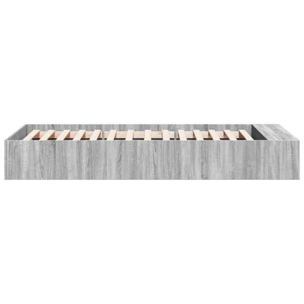 Maison Exclusive - Sengestel uden madras sonoma grå 90x200 cm
