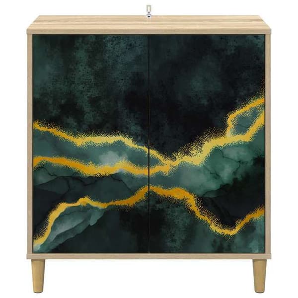 Maison Exclusive - Buffé WIJHE Sonoma 69 x 33 x 75 cm Ingenjörsträ