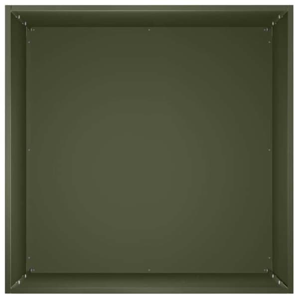 Maison Exclusive - Oliivinvihreä puutarhakori 40 x 40 x 75 cm Olivgrön