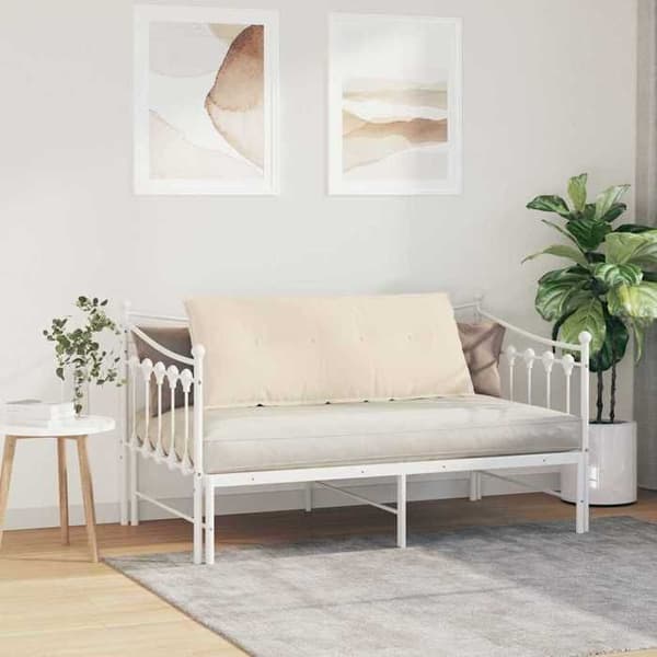 Maison Exclusive - Rygpude Beige 120 x 50 cm Mikrofiberstof