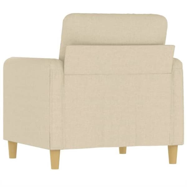 Maison Exclusive - Creme Stol 60 cm Stof