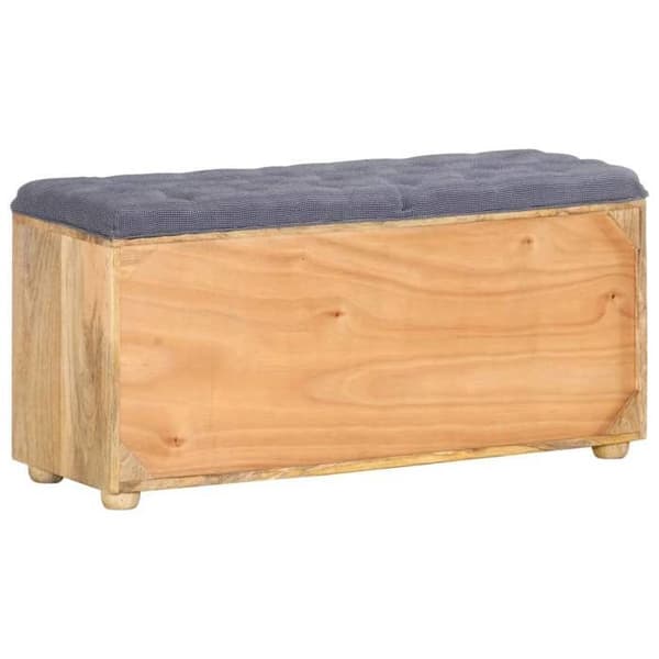 Maison Exclusive - Entréebänk 100x35x47 cm i solid mangoträ brun