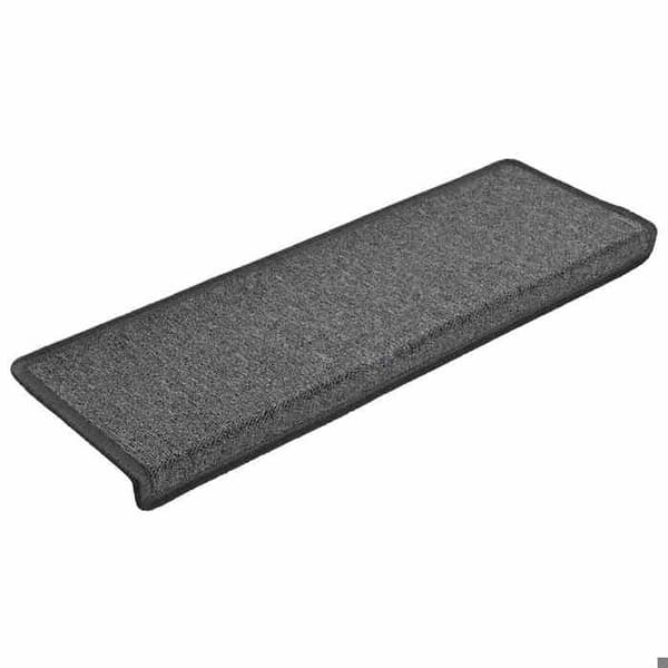 Maison Exclusive - Trappmatta 30 stycken 65 x 21 x 4 cm Mörkgrå Rektangulär kant