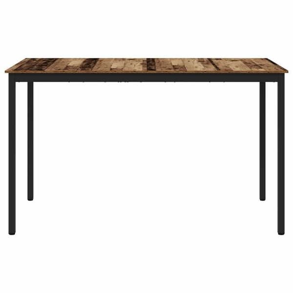 Maison Exclusive - Stående barbord i ingeniørtræ, rektangulær