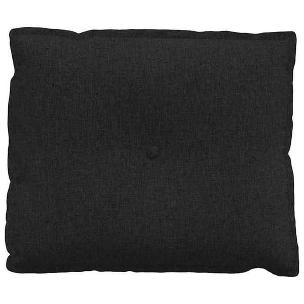Maison Exclusive - Sort Rygpude 60 x 19 x 50 cm stof