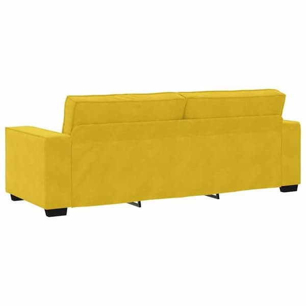 Maison Exclusive - 3-personers Sofa Gul 220x78x84 cm Velour