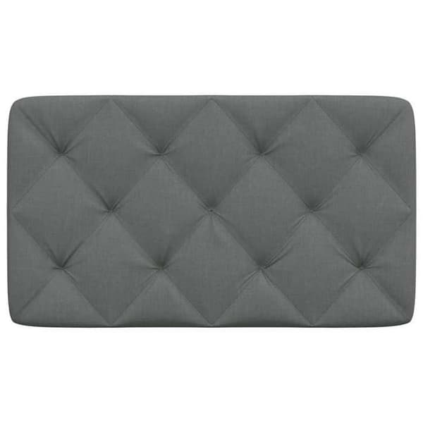 Maison Exclusive - Tummanharmaa sängynpäätytyyny 80 cm kangasta