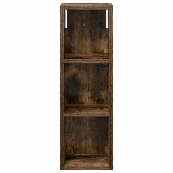 Maison Exclusive - Vægskab til badeværelse Røget Eg 20 x 16 x 62,5 cm