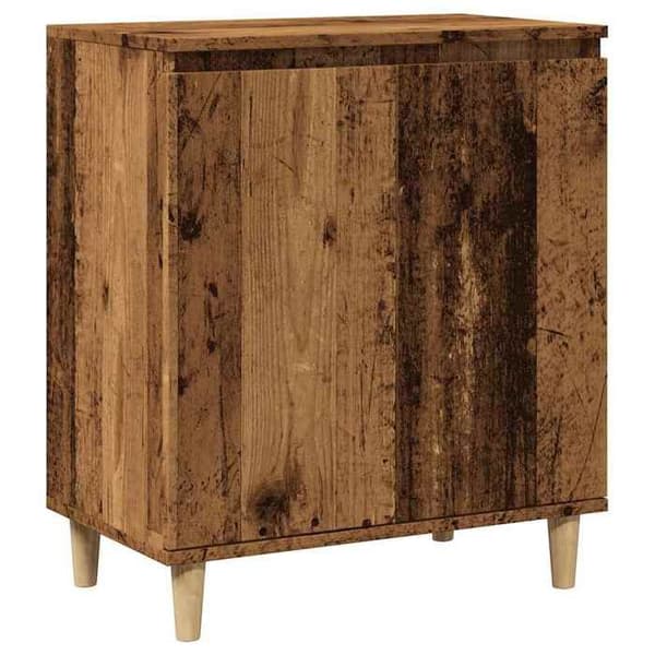 Maison Exclusive - Buffé gammalt trä 60x35x70 cm ingenjörsträ