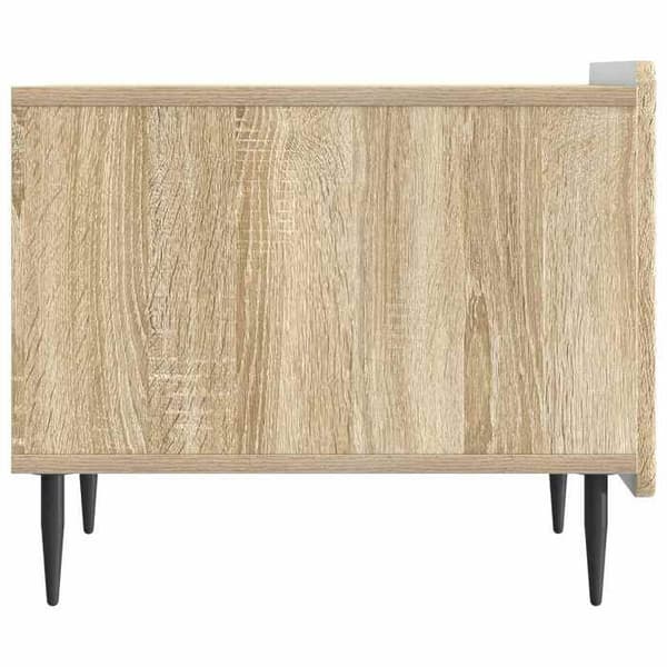 Maison Exclusive - Sofabord Egetræ Sonoma 49 x 50 x 42 cm Ingeniørtræ