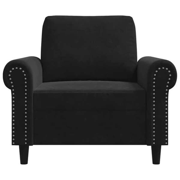 Maison Exclusive - Sort Stol 60 cm Velour