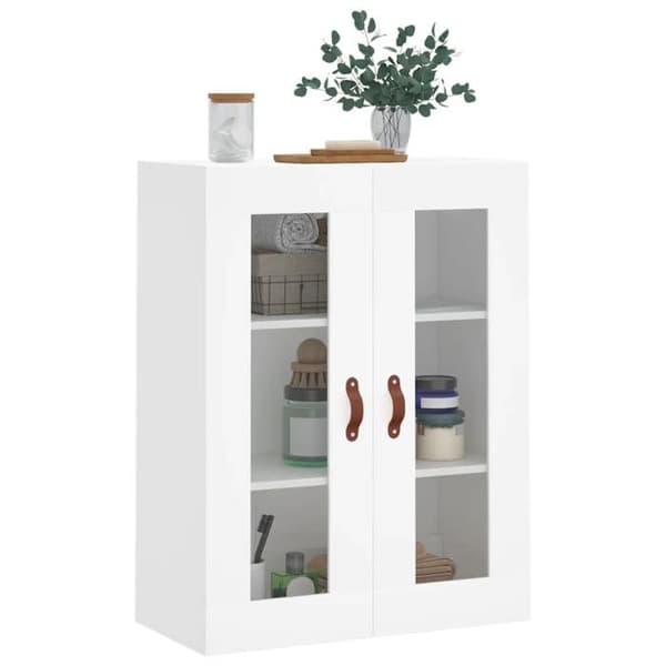 Maison Exclusive - Väggskåp vit 69,5x34x90 cm
