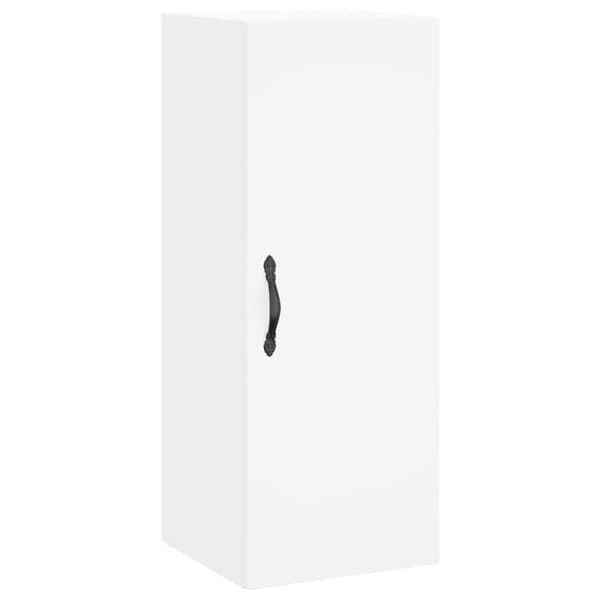 Maison Exclusive - Buffé hög Vit 34,5x34x180 cm Ingenjörsträ Vit