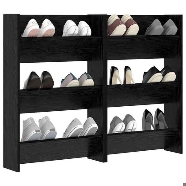 Maison Exclusive - Kengäteline 2 kpl 60 x 18 x 90 cm Tekninen puu