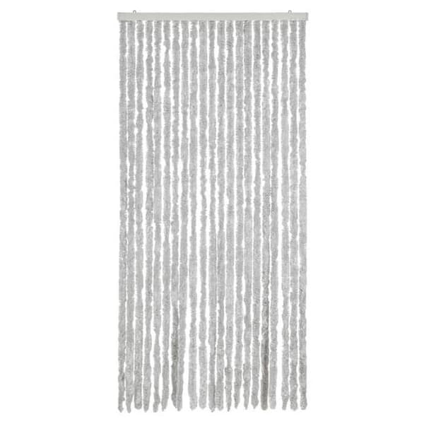Maison Exclusive - Harmaa hyönteissuoja verho 90x200 cm chenille