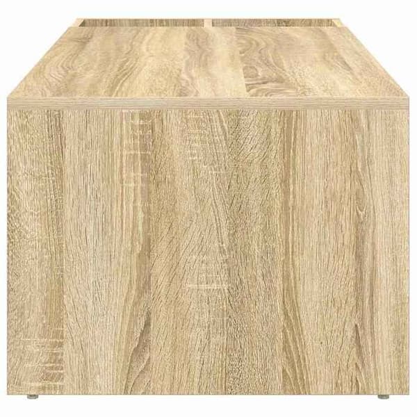 Maison Exclusive - Sofabord Egetræ Sonoma 101,5 x 50 x 37 cm Ingeniørtræ Sonoma ek