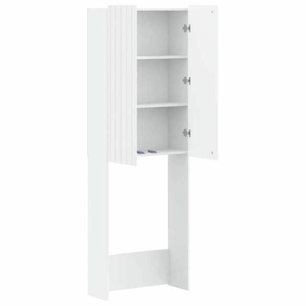 Maison Exclusive - Toilettskabe ZWOLLE Hvid 66 x 25,5 x 190 cm