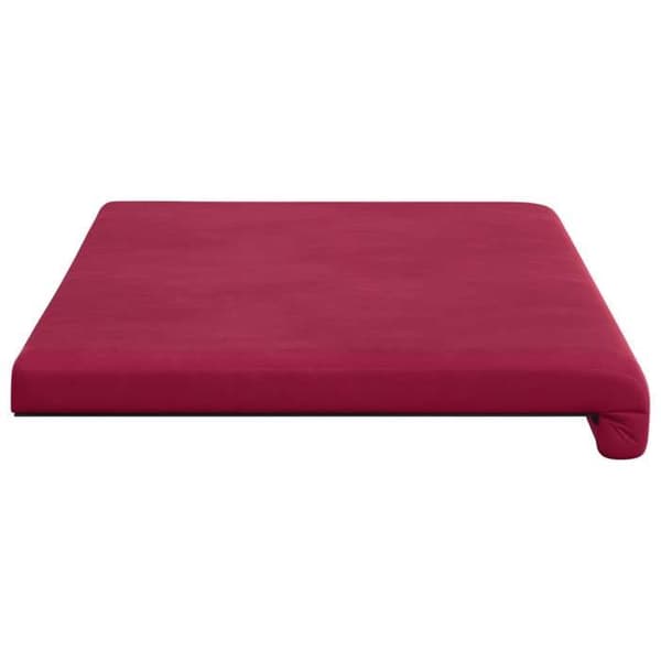Maison Exclusive - Samettipenkki Tyyny Bordeaux Syvyys 35 cm Bordeaux