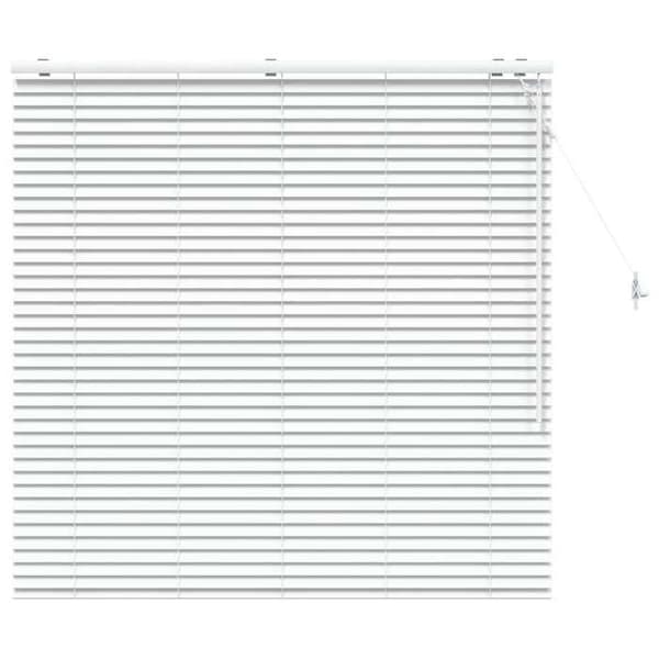 Maison Exclusive - Venedig Rullgardin Vit 125 x 130 cm 35 mm