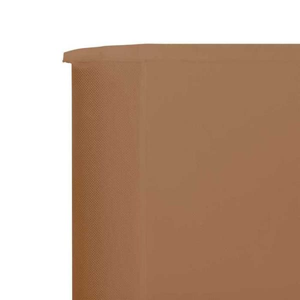 Maison Exclusive - 3-panelers skärm Tyg 400 x 80 cm Taupe Mol