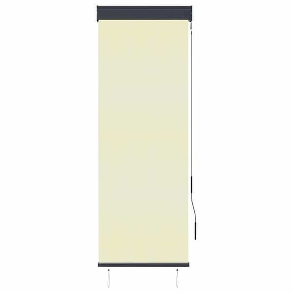 Maison Exclusive - Ulkokäyttöön tarkoitettu rullakauppa 60 x 250 cm Kermansävy Grädde