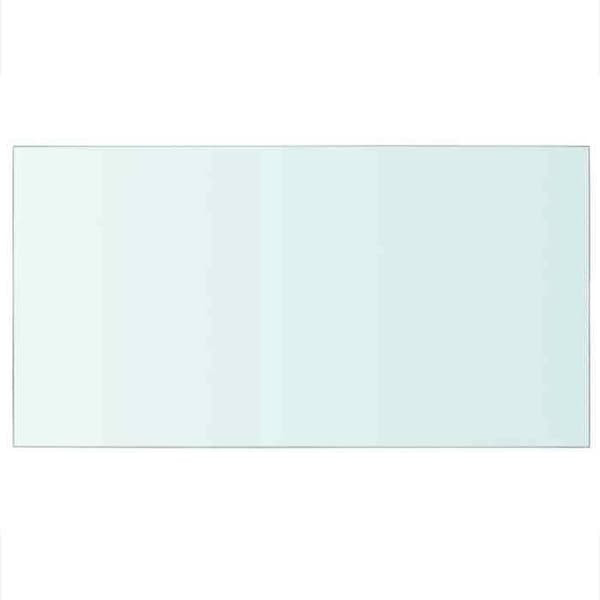 Maison Exclusive - Hyllpaneler 2 st Glas Transparent 40 x 25 cm Transparent
