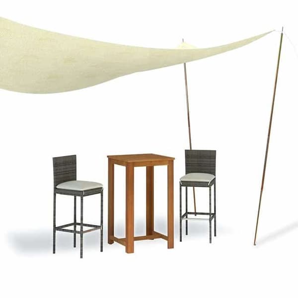 Maison Exclusive - Teleskopiska tältstänger 170-255 cm 2 st Galvaniserat stål